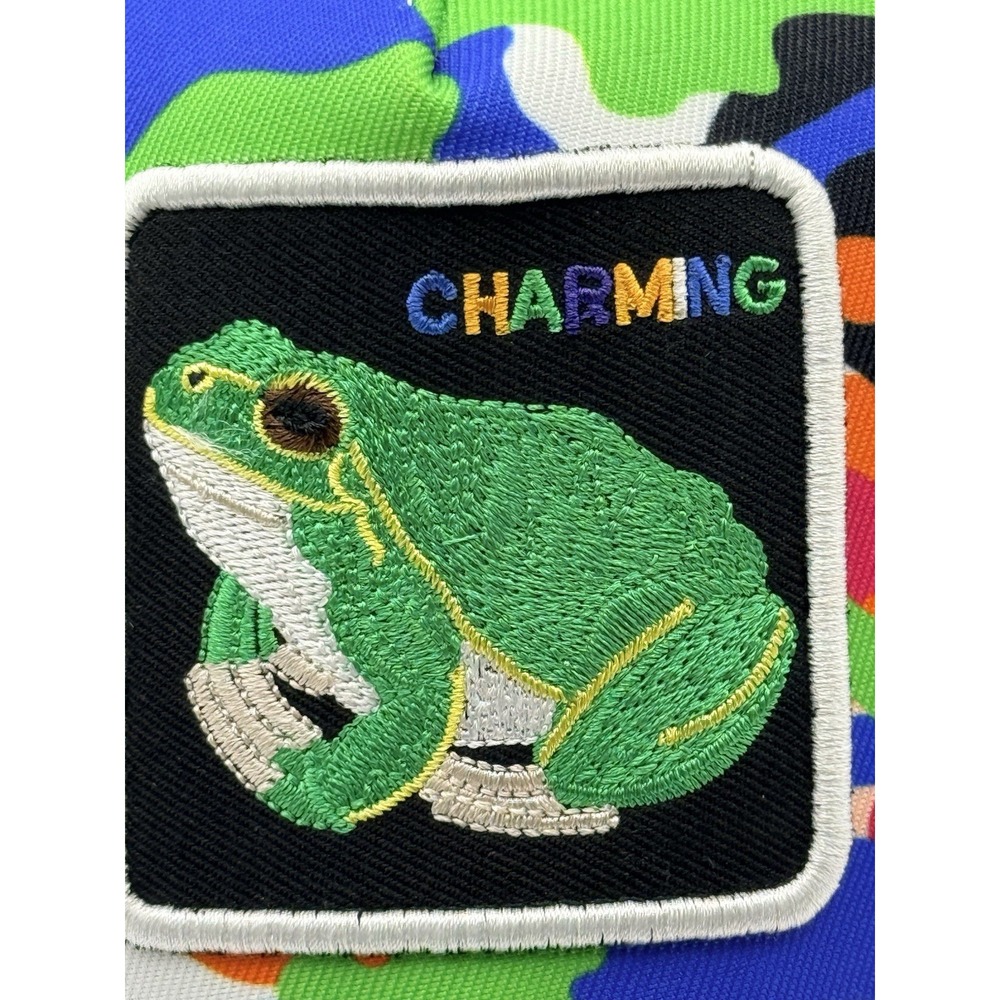 Goorin Bros FKA Prince Charming Frog Trucker Hat Camo Friday Drop Snapback - Picture 2 of 9